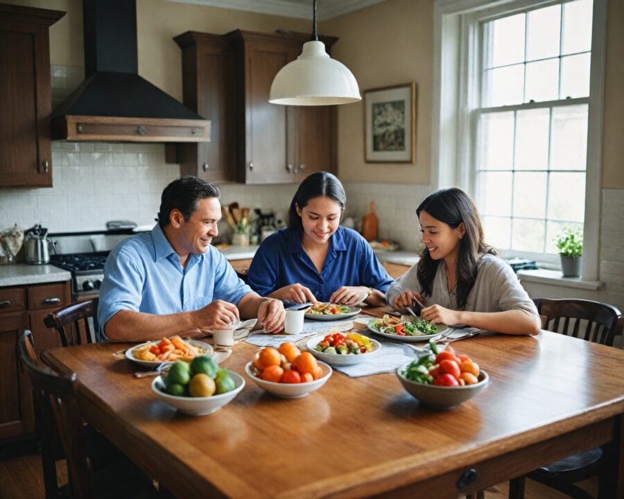 Como Fazer um Planejamento de Refeições Econômicas para Famílias em 2025: Guia com Ferramentas Digitais