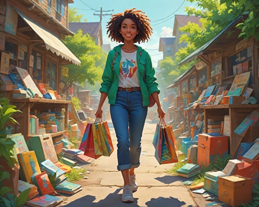 Como economizar e ser sustentável com compras de segunda mão