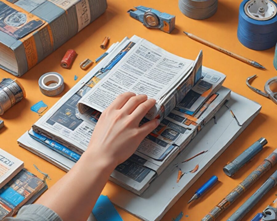 Truques práticos com fita adesiva para facilitar sua rotina