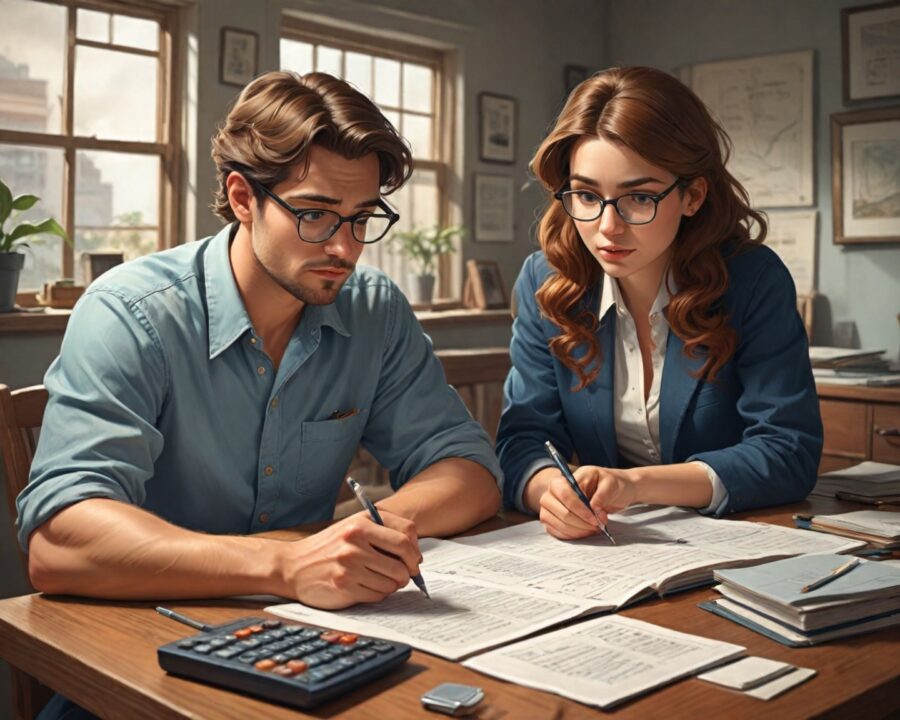Dicas práticas de finanças para casais endividados