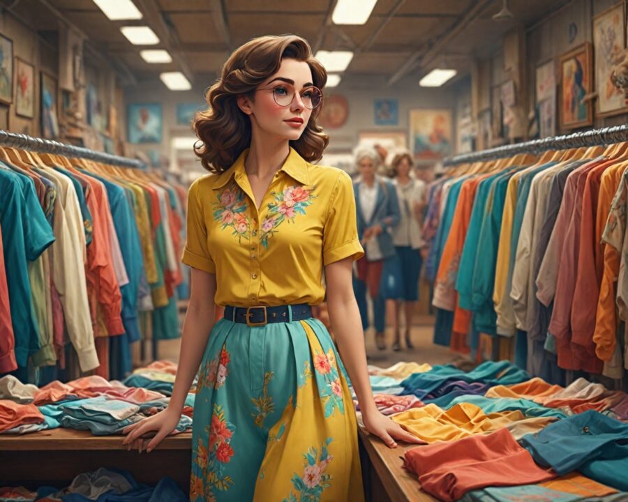 Como economizar e transformar seu estilo com compras de segunda mão