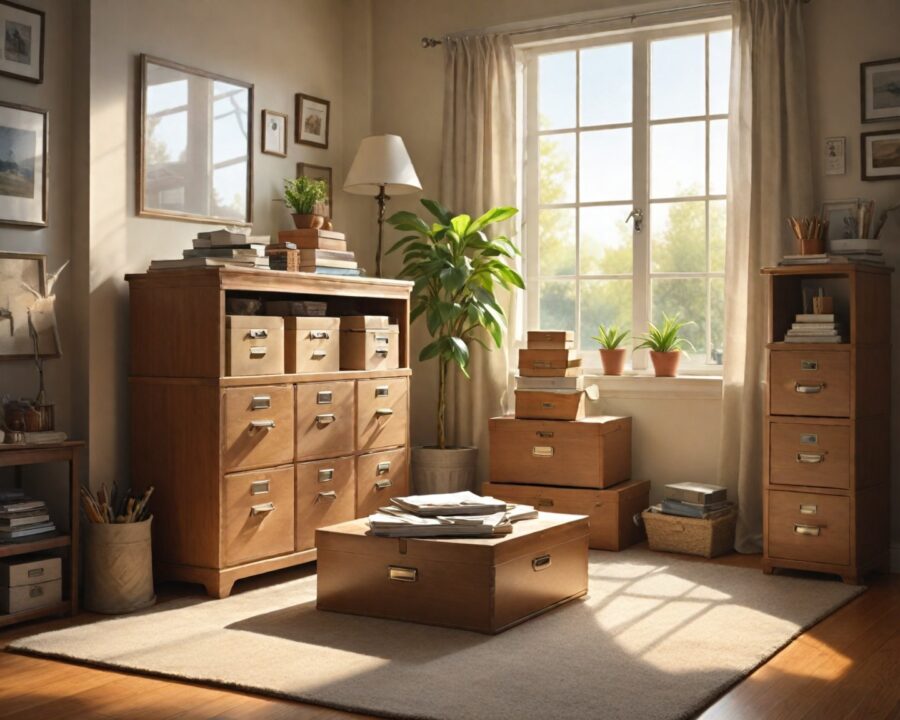 Como organizar sua casa com caixas de forma prática