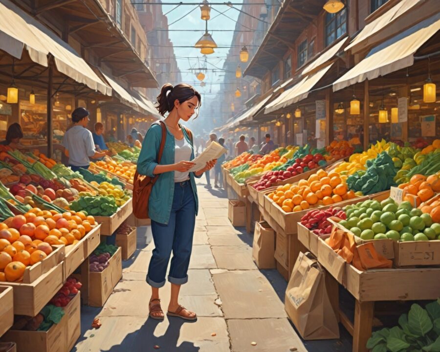 Como criar uma lista de compras consciente e sustentável