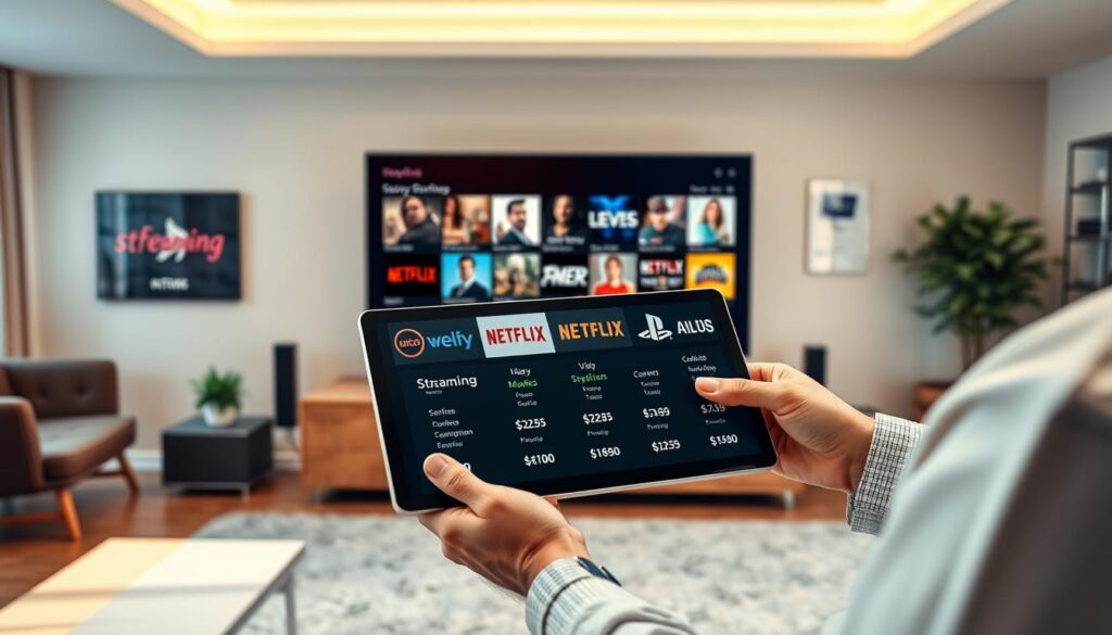custos de serviços de streaming