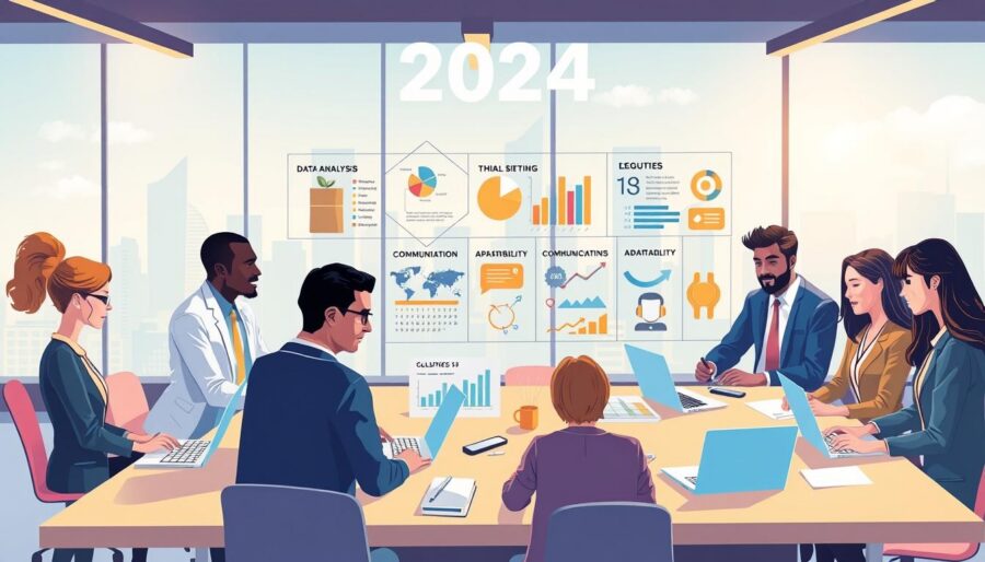 Habilidades mais procuradas no mercado de trabalho em 2024