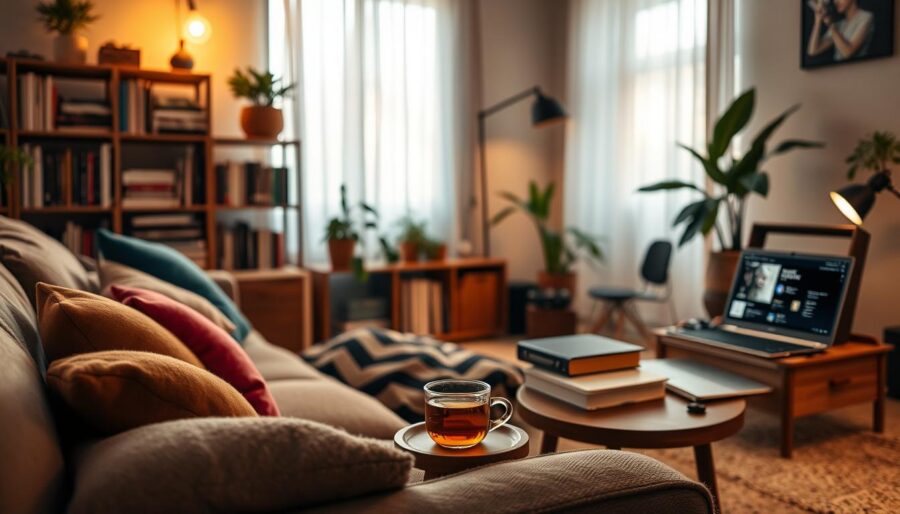 Descubra opções de entretenimento para relaxar sem sair de casa
