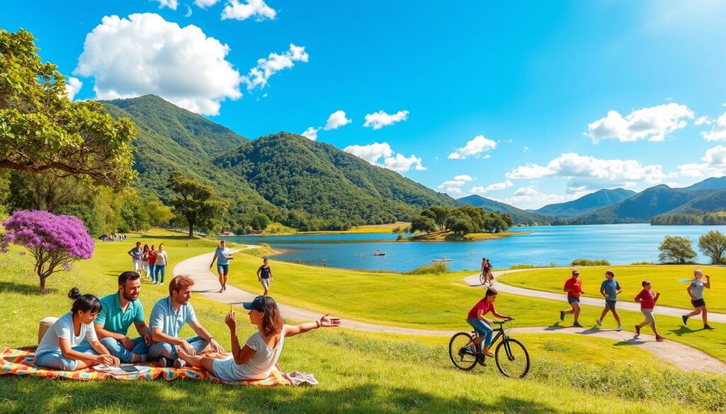 atividades de lazer ao ar livre